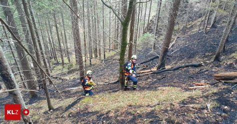 Waldbrand in Wildalpen Hilfe kam auch aus Niederösterreich