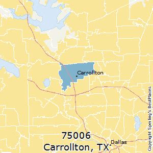 Carrollton (zip 75006), TX