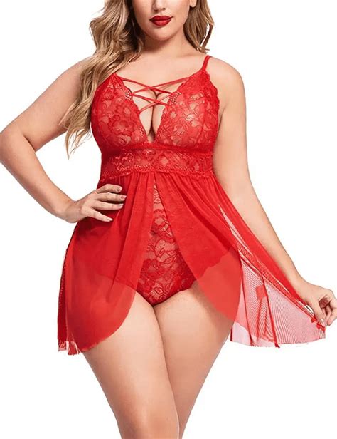 Lingerie For Women Sexy Naughty Crotchless Lingerie For Women Bodysuit