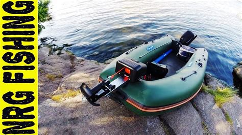 Якорная лебёдка для ПВХ лодок STRONGER STEEL HANDS 20 - YouTube