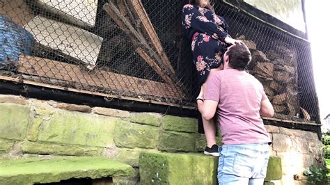 Outdoor Sex Behind A Farmhouse Public Fuck With BBW XHamster