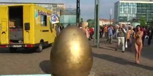 Sweet Blonde Girl Naomi Nude On Public Streets Porn Videos