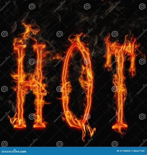Hot Fire Stock Photography Image 21728452