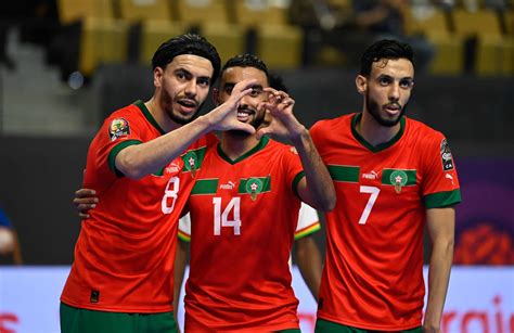 المنتخب المغربي لكرة القدم داخل القاعة يتأهل لنهائي كأس أمم إفريقيا