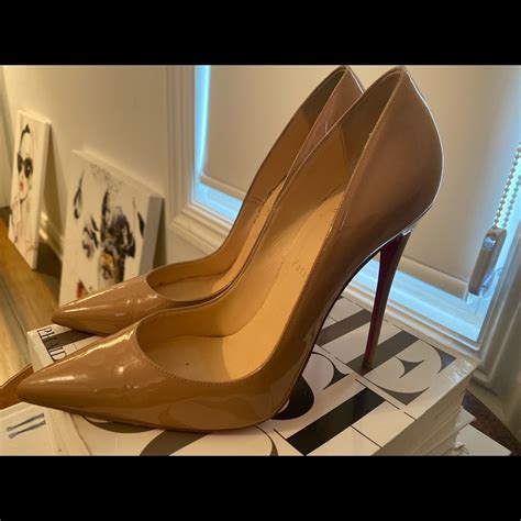 Christian Louboutin So Kate Nude Worn Twice Gem