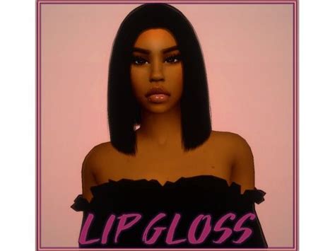 Sims 4 Lip Gloss Xxblacksims