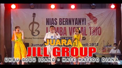 Juara Jill Group Lomba Vocal Trio Nias Bernyanyi Sekepulauan Nias