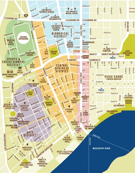 Downtown Map Artofit