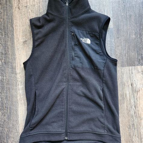 NORTH FACE BLACK FLEECE VEST SIZE S. Warm and cozy... - Depop