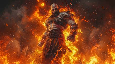 Kratos Dominates Wallpaper,HD Games Wallpapers,4k Wallpapers,Images