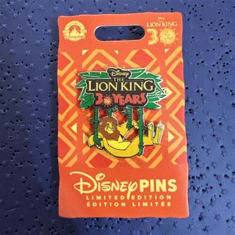 Disney The Lion King 30th Anniversary Simba Pin LE 2850 EBay