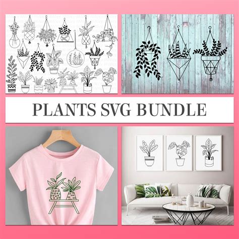 13 Plant SVG Files For 2024 MasterBundles