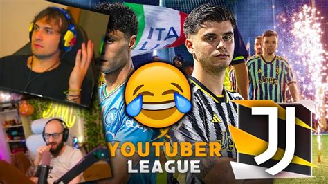 BLUR E MARZA REACTION Alla FINALE Di YOUTUBER LEAGUE NAPOLI JUVENTUS