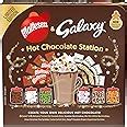 GALAXY Maltesers Hot Chocolate Station Gift Set With Sachets 6 Toppings Create Your Own