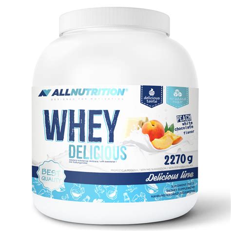 Whey Delicious Protein 2270g - ALLNUTRITION • 69 € • LOWEST PRICES ...