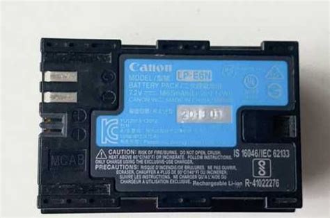 Аккумулятор Canon LP-E6 оригинал | Festima.Ru - Мониторинг объявлений