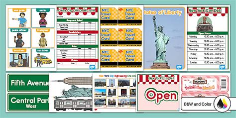 New York City Dramatic Play Pack Teacher Made Twinkl