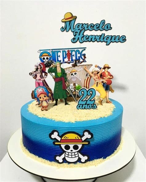 Bolo One Piece Fotos Tutoriais Para Uma Festa Tema De Pirata