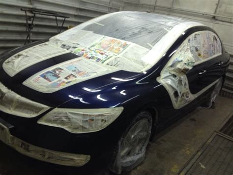 Honda Civic. Жидкая резина. — DRIVE2