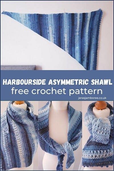 Crochet Shawl Free Pattern Harbourside Jera S Jamboree