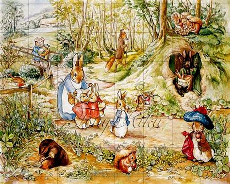 BEATRIX POTTER Many CHARACTERS No. 111 Vintage. Art Print | Etsy