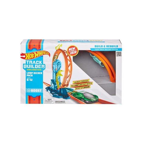 Mattel Hot Wheels Track Builder System Loop Kicker Pack Track Set Carebabyshop