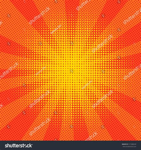 Explosion Vector Illustration Retro Pop Art Stock Vector (Royalty Free ...