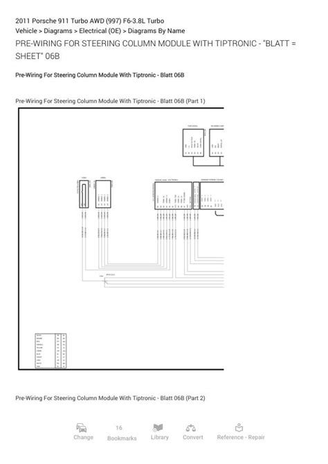 Porsche 911 Turbo Awd 997 2011 Wiring Diagrams F6 3 8l Turbo