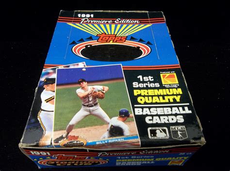 Lot Detail Stadium Club Baseball Series One Unopened Wax Packs