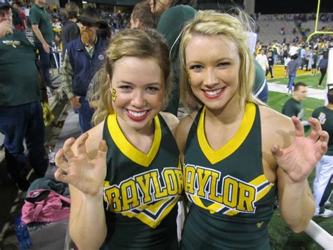 NFL And College Cheerleaders Photos Another Blonde Baylor Hottie Danielle