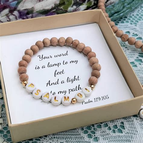 Bible Verse Bracelet Etsy