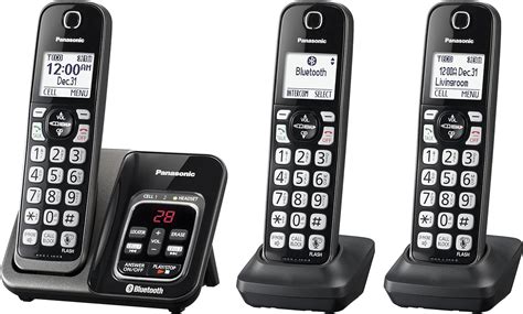 PANASONIC KX TGD563M Link2Cell Téléphone sans fil Bluetooth avec