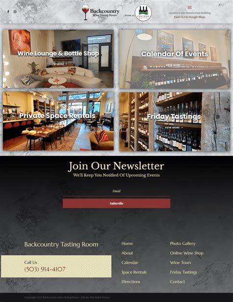 Back Country Wine Bar - The Viable Source