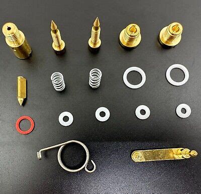 Ford V8 Flathead Holley 94 97 Carburetor Repair Kit 2 Barrels 3 Bolt