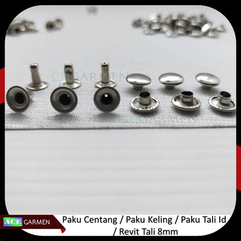 Jual Paku Centang Paku Keling Paku Tali Id Rivet Tali Id Shopee