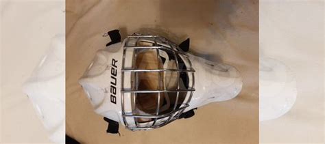 Шлем хоккейный вратарский детский купить в Москве | Хобби и отдых | Авито