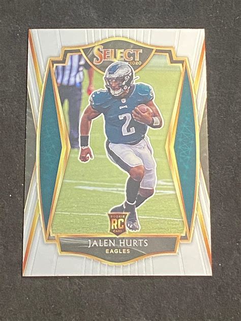 Lot 2020 Select Premier Level Jalen Hurts RC