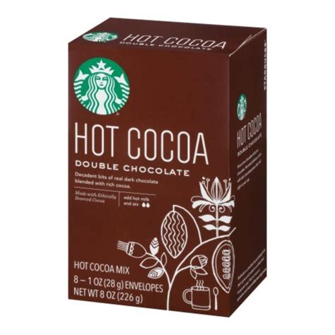 Starbucks Hot Cocoa Mix Double Chocolate Powder Usa G X Sachets