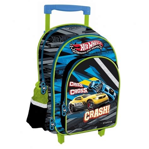 Hot Wheels gurulós iskolatáska Starpak Gyerekajándék