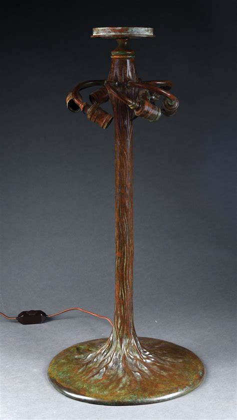 Lot Detail - TIFFANY STUDIOS MONUMENTAL TREE BASE.