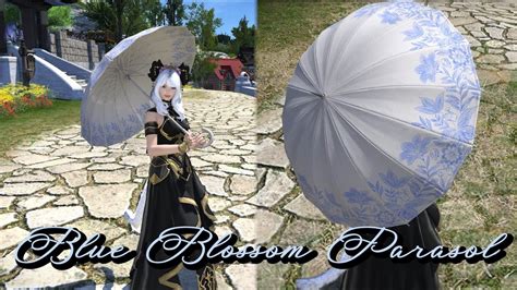 Ffxiv Blue Blossom Parasol Youtube