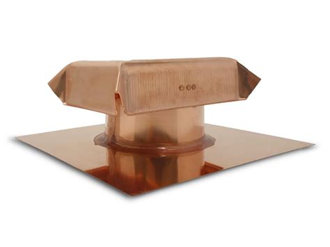Copper Low Profile Roof Exhaust Vent Duct Size 10 48 Off