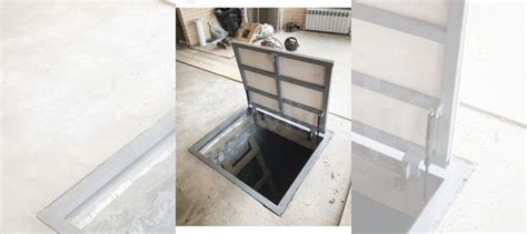 Люк в подвал под плитку скрытый с амортизаторами купить в Пятигорске ...