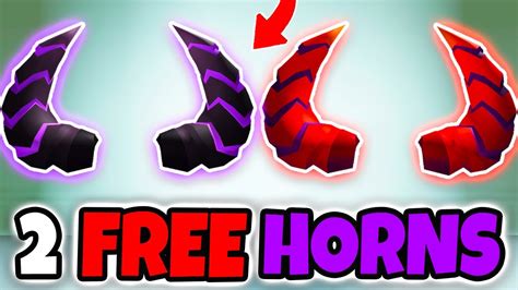 New How To Get Free Night Dragon Horns And Firey Dragon Horns In Roblox