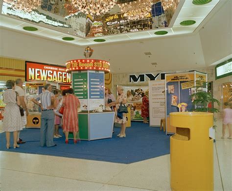 Old Brisbane Album Telecom Australia Display Outside Myer At