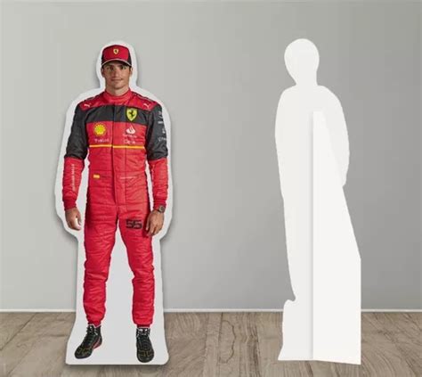 Figura Coroplast Tamaño Real Carlos Sainz Formula 1 Envío gratis