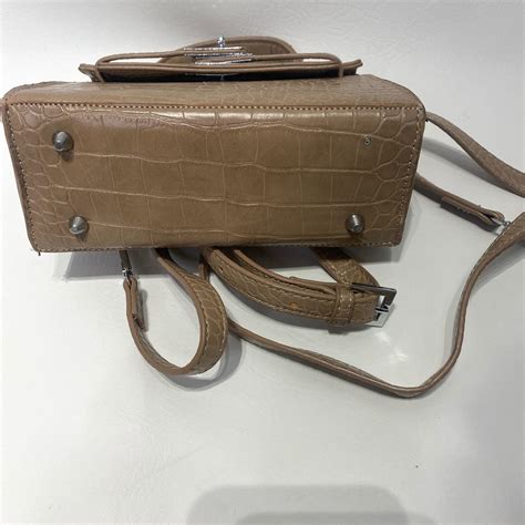 New Never Used Nude Faux Croc Style Designer Depop