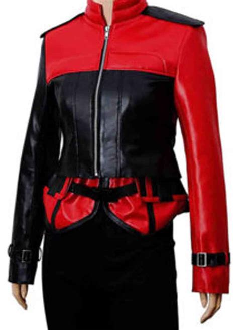 Harley Quinn Jacket | Injustice 2 Tara Strong Leather Jacket