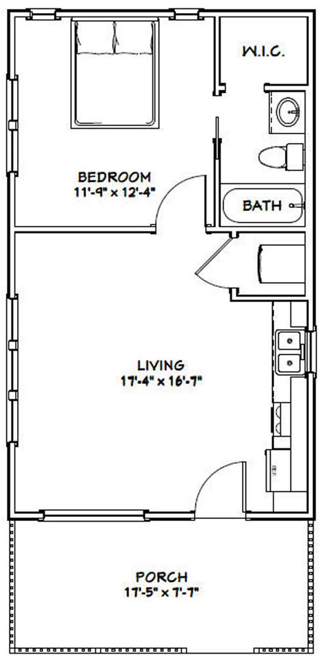 X House Bedroom Bath Sq Ft Pdf Floor Plan Etsy