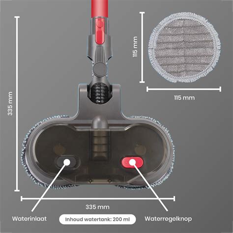 Somstyle Elektrische Dweil Geschikt Voor Dyson V15 V11 V10 V8